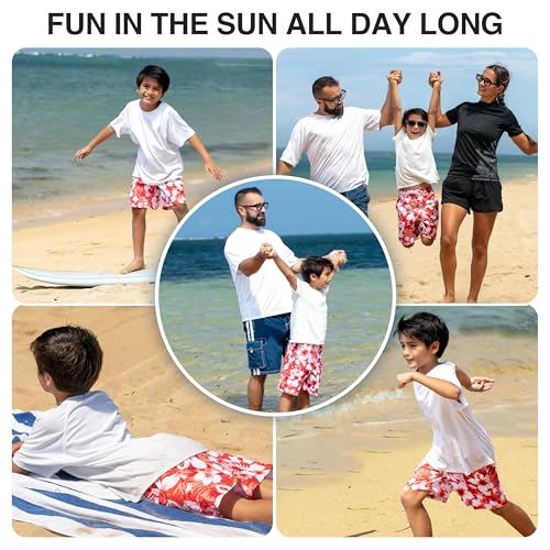 Image of Kanu Surf Boys' Avalon Quick Dry UPF 50+ Beach Swim Trunk