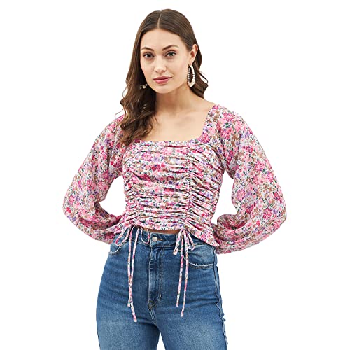 Image of Harpa Women's Floral Fitted TOP