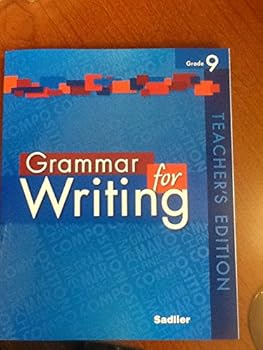 Grammar for Writing, Common Core Enriched Edition, Grade 9, Teacher's Edition