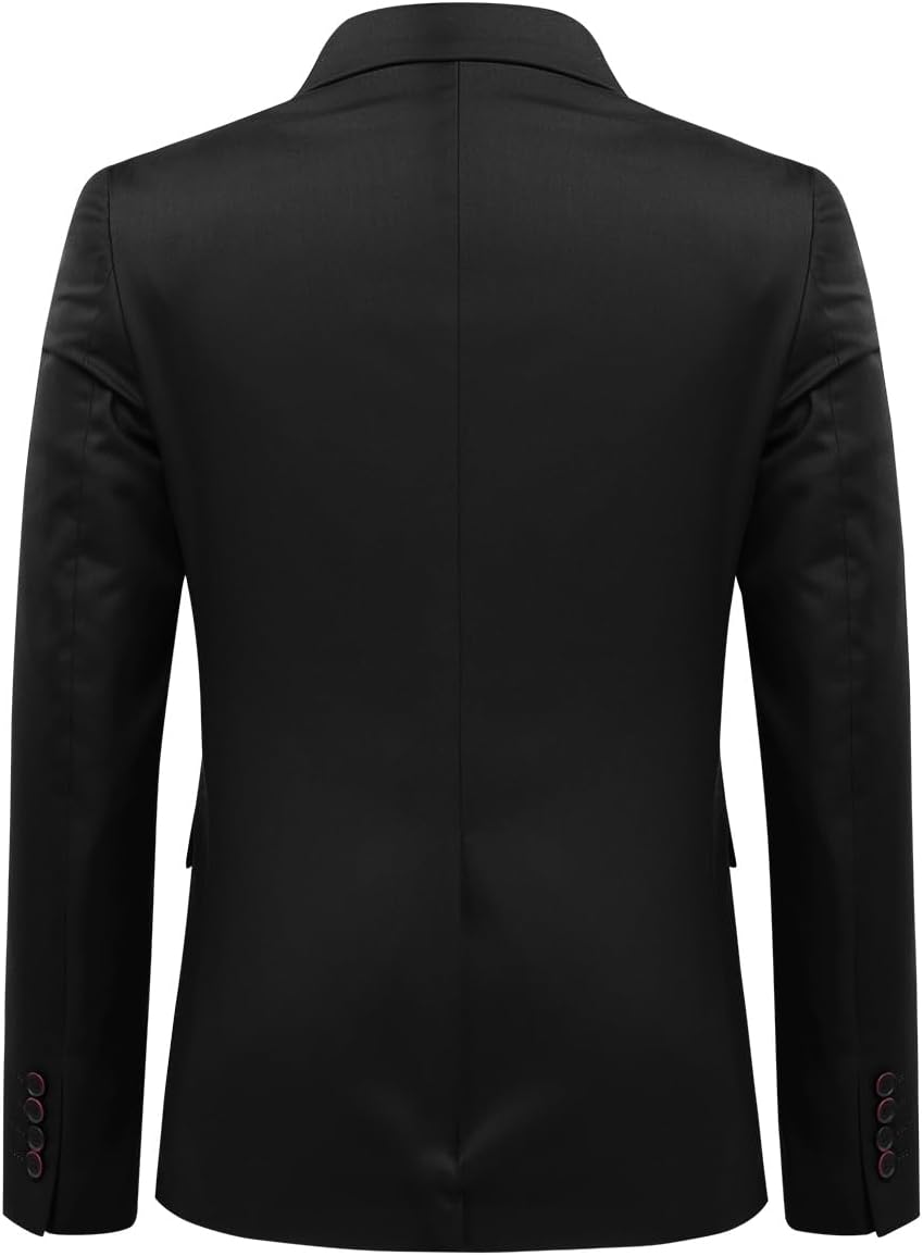Mannen Slim Fit Blazer Jacket Casual Een Knop Pak Jas Plus Size Business Slim Fit Jassen