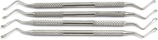 AA PRO Dental Lucas CURETTES Set of 4 PERIODONTAL IMPLANT Instruments A+ Quality