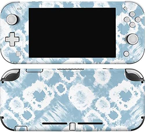 Skinit Decal Gaming Skin Compatible with Nintendo Switch Lite - Originally Designed Blue Tie Dye Design