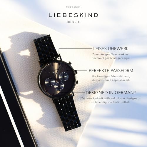 Liebeskind Berlin Armbanduhr LT-0156-MQ IP black – Ansicht 5