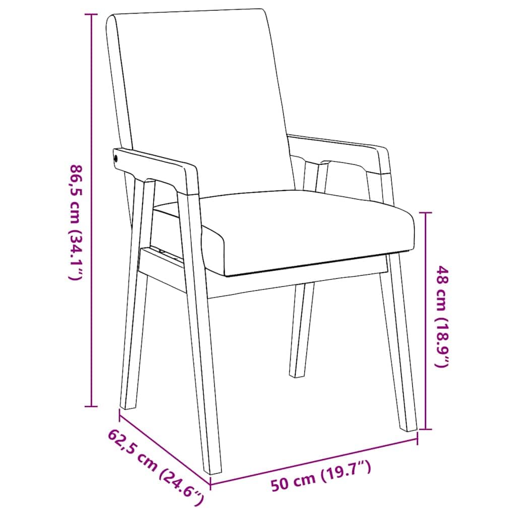 Krzesła do jadalni z poduszką 2 szt. białe lite drewno gumowe ergonomiczne wyściełane oparciem do jadalni, salonu, kuchni, nowoczesne, wygodne
