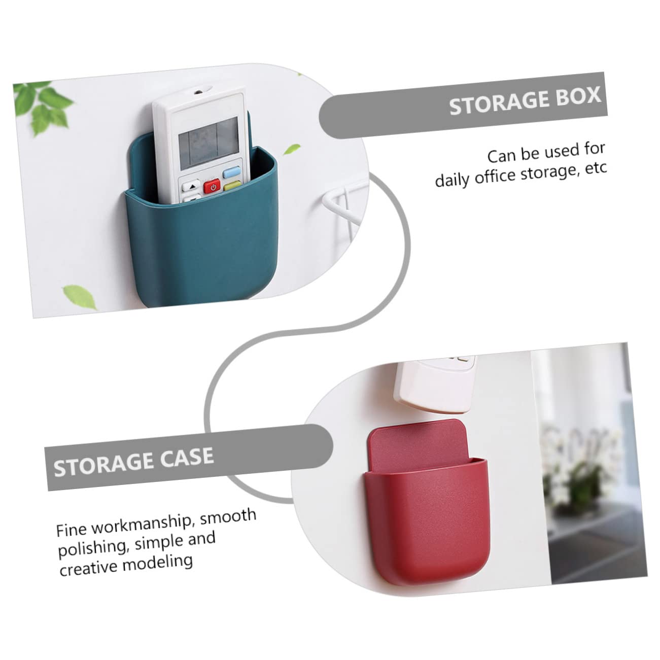 Porta Telecomandi In Acrilico - Organizer Per TV E Frigorifero, Design Salvaspazio - Foto 4