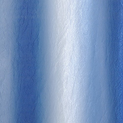 Rideau de douche iDesign en polyester de qualité supérieure bleu - 4