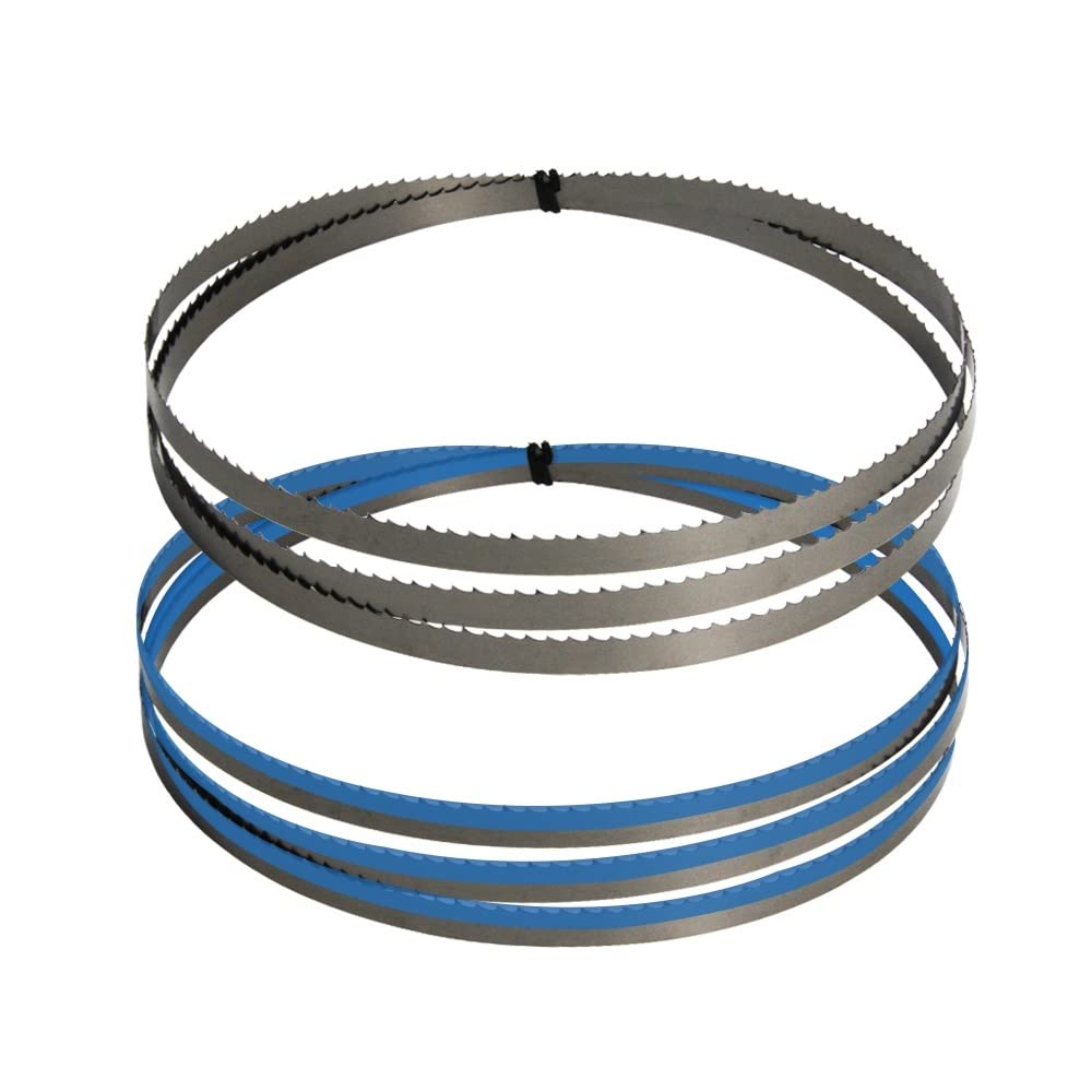 Brzeszczot do piły taśmowej, 2 sztuk brzeszczoty do pił taśmowych 6 TPI 1712x9.7x0.35mm brzeszczot do pił taśmowych do obróbki drewna dla Draper1 BS250A BAS260