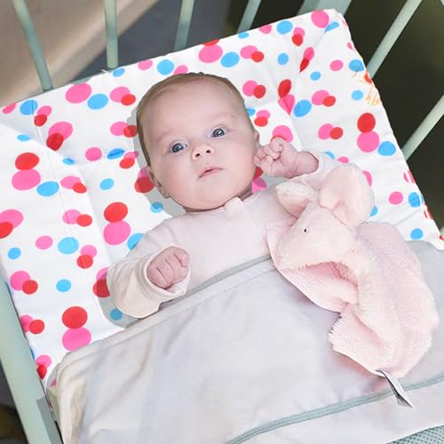Image of VParents Cotton Crib Sheet for New Born Baby, Soft Cotton Godadi Set for Baby, Godari Bedding Sheet, Pink, Preemiee