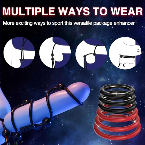 Adjustable-Penis-Ring-Set-Sex-Toys-for-Men-9-PCS-Silicone-Cock-Rings-for-Men-Erection-Sex-Adult-Toys-Cockring-Cock-Sexual-Stimulation-Device-Couples-Male-Sex-Toys-Pleasure-Cock-and-Ball-Ring