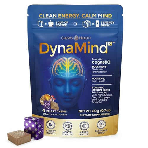 DynaMind iQ Chews - Best Brain Memory and Focus Supplement