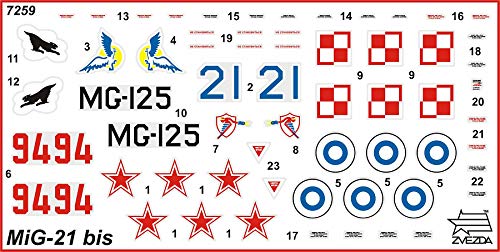 (未使用･未開封品)　ズベズダ 1/72 ロシア軍 ミグ21 PF ソビエトファイター プラモデル ZV7259 ar3p5n1 Amazon | ズベズダ 1/72 ロシア軍 ミグ21 PF ソビエトファイター
