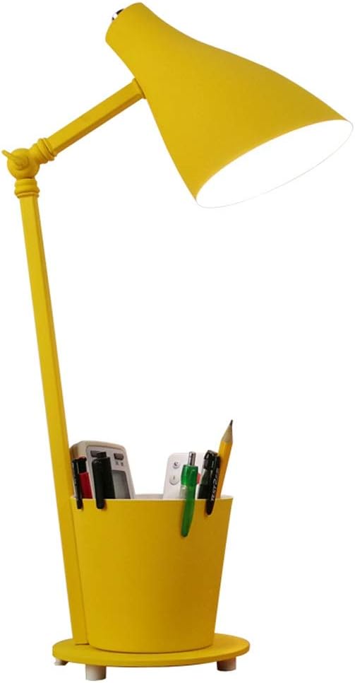 電気スタンド デスクランプキッズナイトライトledテーブルランプ調光対応のeye 手入れかわいい調査のためのホームオフィス寮のペンホルダー ベッドサイドランプ B092ywmjs1 9iw