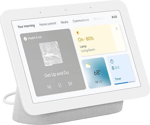 Google Nest Hub 7” Smart Display with Google Assistant (2nd