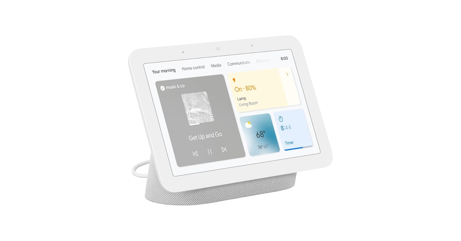 【Rena】Google Home Amazon.com: Google Home White Slate One Size Smart Speaker