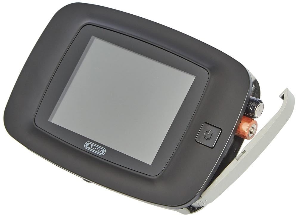 ABUS 38825 Digitaler Türspion DTS3214rec, Schwarz
