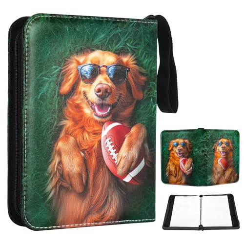 9 Pockets 990 Football Card Binder - Trading Card Binder