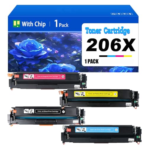 Cartouche toner 206X pour HP Color LaserJet M282nw pour remplacer vos consommables vides