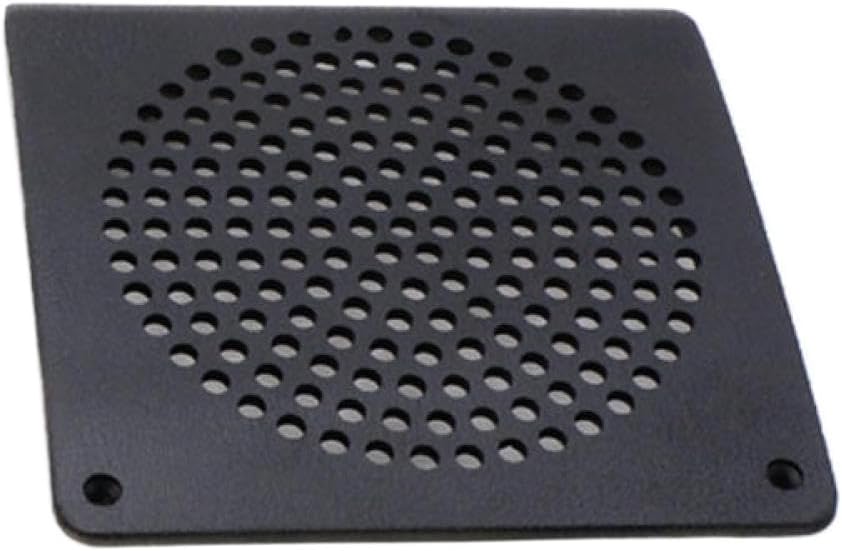 5 Inch Car Front Door Speaker Net Cover Horn Cover Universal Replacement Accessory Compatible With Black Gray(Color Name: Gray)