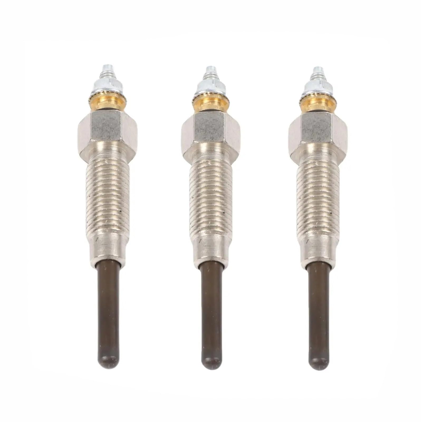Paños de precalentamiento para Mitsubishi L3E, 3 Unidades, bujía de precalentamiento 30L6600302, Sistema de Encendido para bujías, Accesorio de Repuesto para automóvil