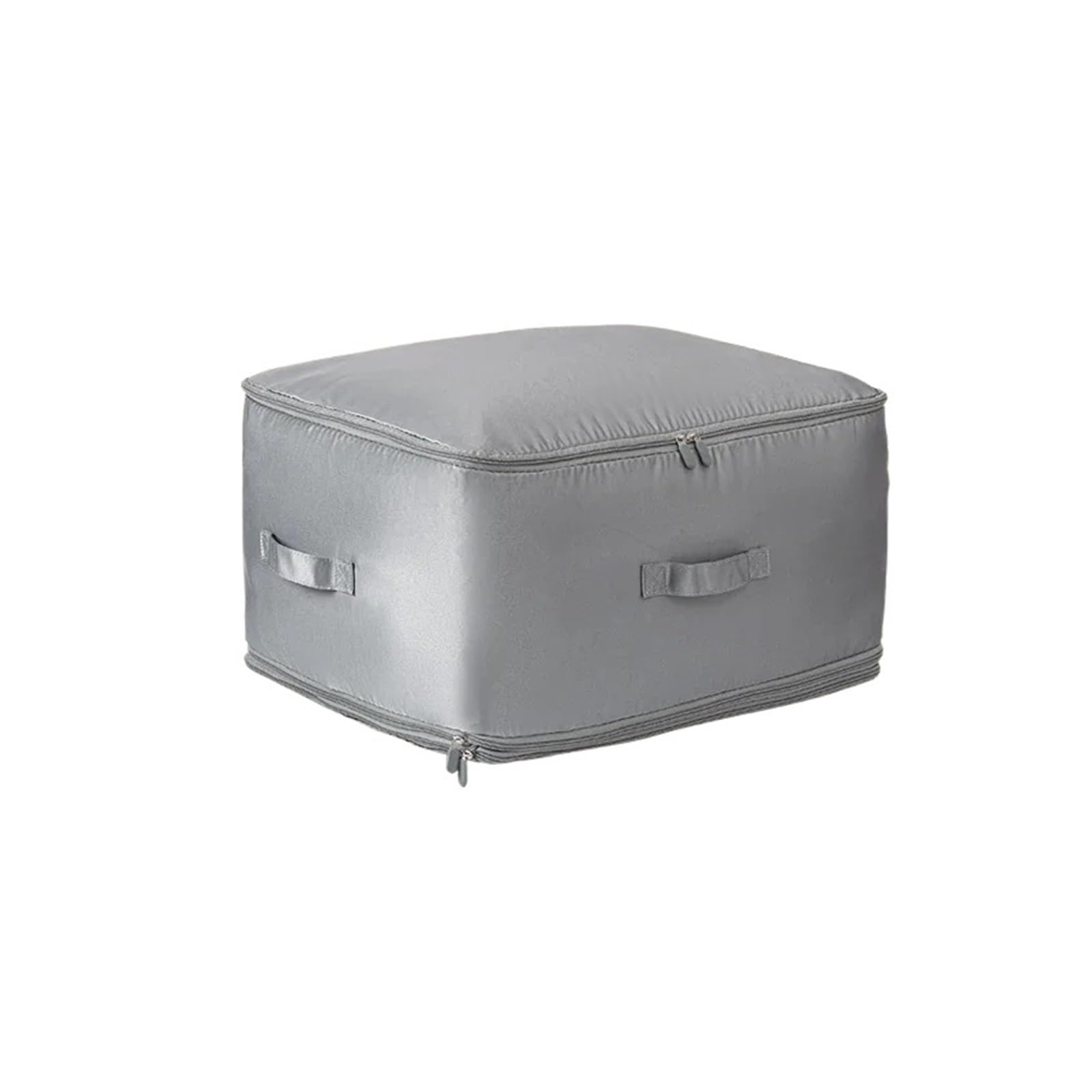 ERHTGUO Closet Blanket Compression Duvet Pillow Quilt Storage Foldable Bag Cabinet Compressed Large Organizer Pouch Capacity(Gray-L)