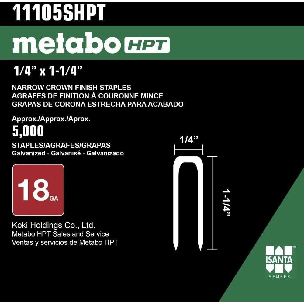 Metabo HPT Finish Staples - 5000 Count -3 Metabo HPT Finish Staples - 5000 Count -3