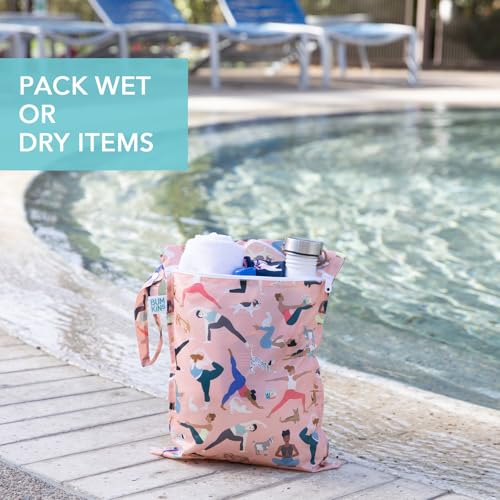 image for Bumkins Waterproof Wet Bag for Baby, Travel, Swim Suit, Cloth Diapers,