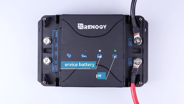 Renogy 12V 50A DC-DC On-board Battery Charger with MPPT for Gel