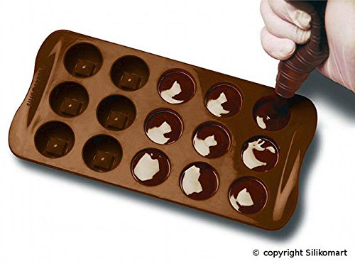 Silikomart Imperial Chocolate Mould, Brown - Image 2