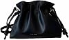 Ladies' fashionable minimalist bag, drawstring bucket bag, single shoulder crossbody bag, pleated bag