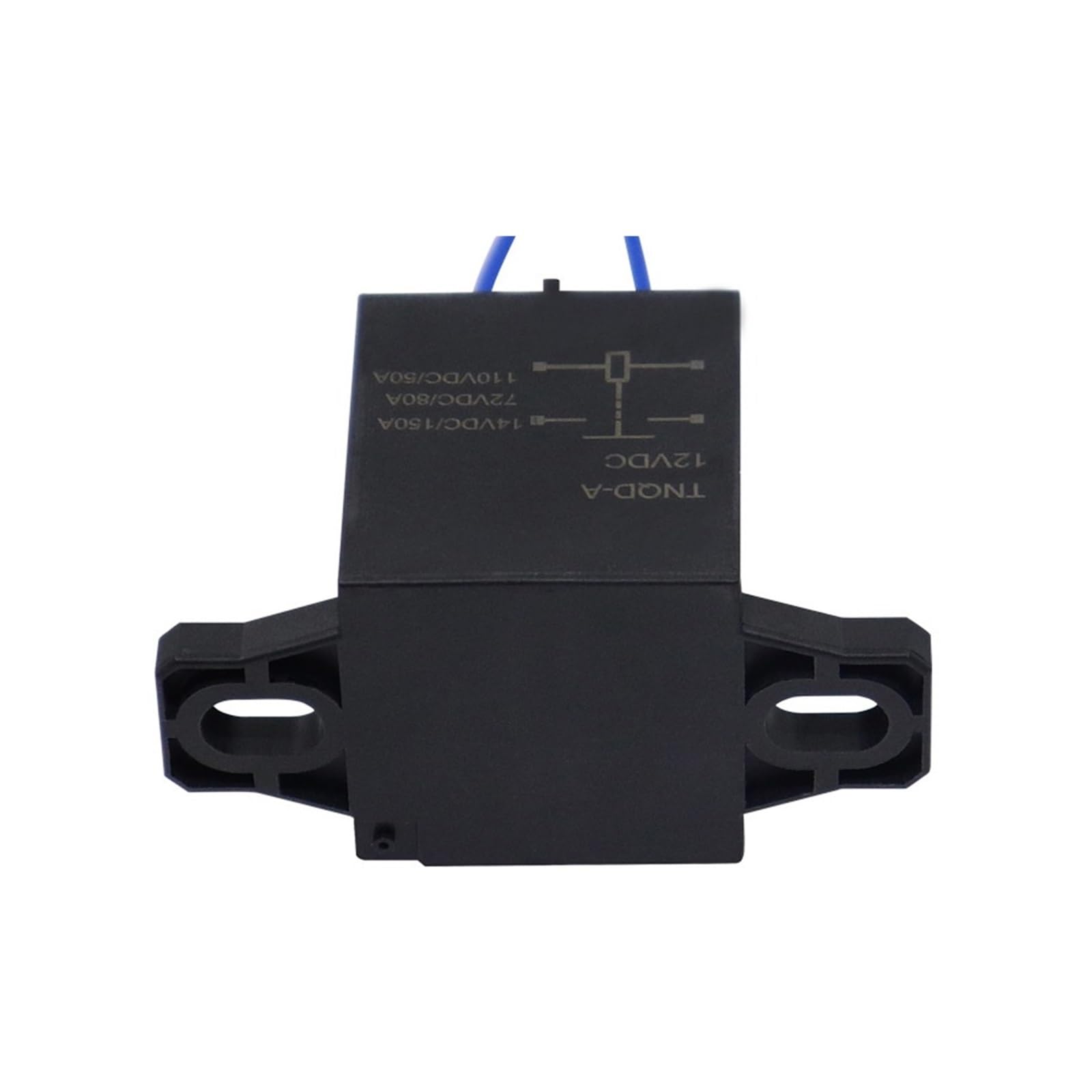 relé de Potencia Relé de CC de Alto Voltaje de 12, 24, 36, 48, 60 y 72 V, 150 A, 110 V, relé de Encendido a Largo Plazo for automoción(60V)