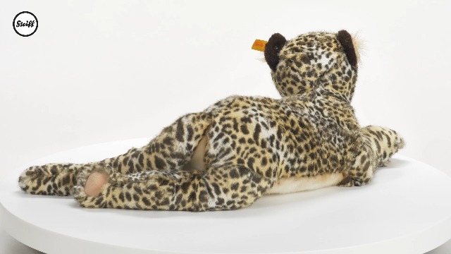 Watch Steiff Parddy Plush Leopard Stuffed Animal 360 Degree Video