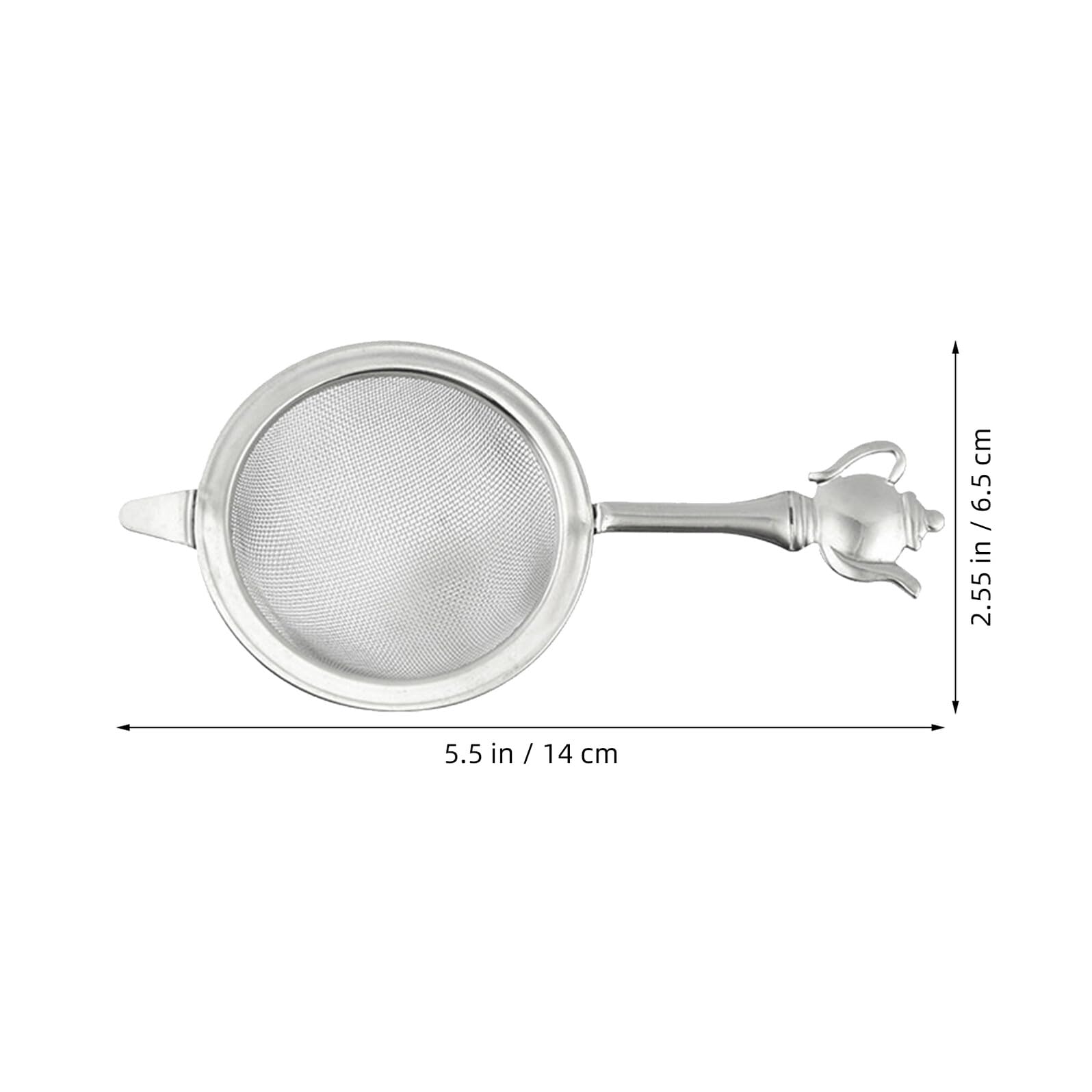 Infusor De Té De Acero Inoxidable Mango Colador Práctico Para Infusiones y Hierbas Filtro De Té Duradero y Resistente Altas Temperaturas Herramienta