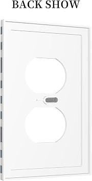 Light Switch Socket Outlet Covers, Decorative Wall Plates, Greek Flag Electrical Faceplate for Bedroom Bathroom Home Decor