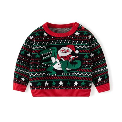 Pull de Noël tricoté pour enfants le cadeau festif parfait pour garçon