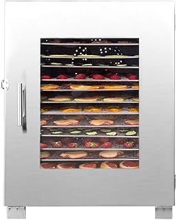ZYFA Essiccatore Frutta e Verdura,essiccatore Alimentare,Tempo di Controllo, Temperatura da 35 a 80 °C