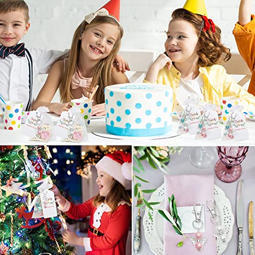 XYJJ 30 Pezzi Ciondolo Angelo Custode, Portachiavi...