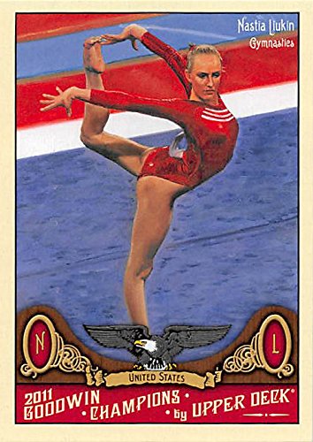 Nastia Liukin trading card (Gymnastics) 2011 Upper Deck Goodwin Champions #27