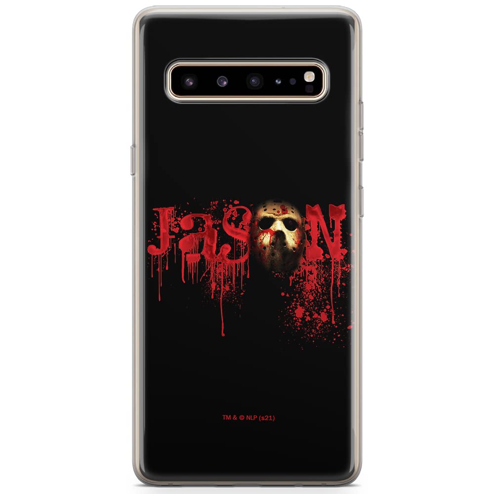ERT GROUP mobile phone case for Samsung S10 original and officially Licensed Horror pattern Friday the 13th 001 optimally adapted to the shape of the mobile phone, case made of TPU