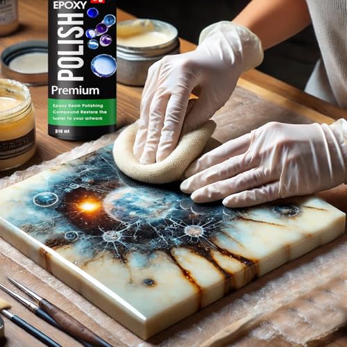 Premium Epoxy Resin Polishing Kit - Epoxy Resin Polishing Compound,for Scratching, Sanding, and Polishing - Image 6