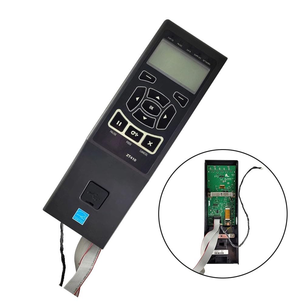 Pannello Operativo P1053204-001 Compatibile per zebra ZT410 - Schermo di Controllo per termico per Etichettatura Industriale Ricambio Preciso