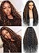 Beauty Forever Bye Bye Knots Ombre Glueless Human Hair Wig Water Wave 7x5 HD Lace Closure Drawstring Wig Honey Brown Piano Highlight 150% Density Pre Plucked Pre Cut Wear and Go Wigs for Women 20inch