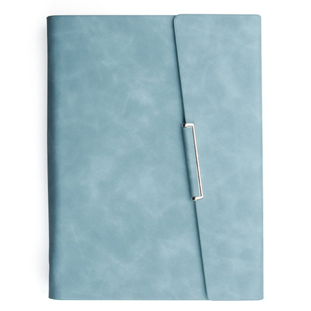 Cuaderno de papelería creativo, tamaño A5, tríptico, desmontable, Bloc de notas de negocios, cubierta de piel sintética A5