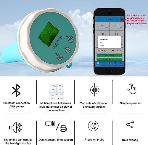 Testeur de qualité de l'eau multi-paramètre pour résoudre les problèmes d'eau trouble en piscine