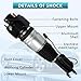 Saitourne Front Right Shock Absorber Air Suspension Struts for Mercedes-Benz W211 2WD E-Class E280 E320 E350 E500 E550 2003-2009, C219 CLS-Class CLS350 CLS500 CLS550 2006-2011 2113209413