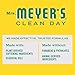 MRS. MEYER'S CLEAN DAY Dryer Sheets, Fabric Softener, Reduces Static, Infused with Essential Oils, Honeysuckle, 80 Count