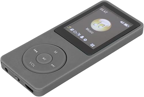 Septpenta Reproductor de MP4, capacidad de memoria 32G, compatible con MP3 WMA FLAC APE AAC OGG, pantalla LCD de 1.8 pulgadas sin pérdidas, calidad