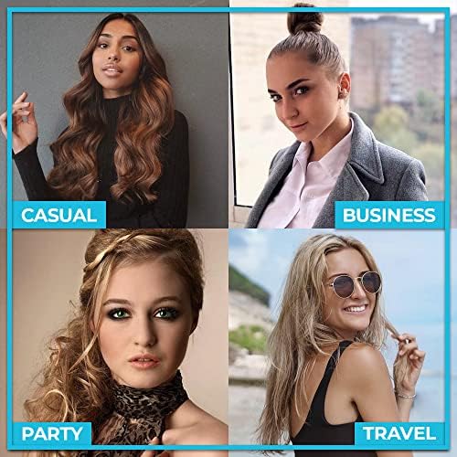 Bobby Pins Black 120 Pcs box - 5.5cm Anti-slip Thick Hair Grips - Rustproof Hair Pins for All Ages with Curly, Long, Short, Thin, & Wavy Hairs - Kirby Grips Suitable for Events - Prolong Grip All-day