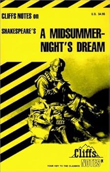 Paperback Notes on Shakespeare's Midsummer Night's Dream (Cliffs notes) by Matthew Black (1980-12-01) Book