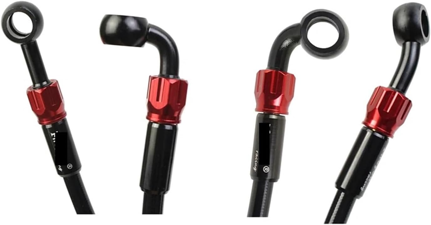 Motorcycle Brake Hose Bike Braided Steel Hydraulic Brake Line Clutch Oil Tube Pipe Scooter AN3 ATV Moto(1700mm)