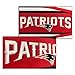 WinCraft New England Patriots Embroidered and Sewn Pennant